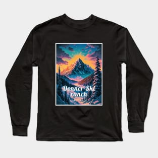 Donner Ski Ranch Lake Tahoe USA Long Sleeve T-Shirt